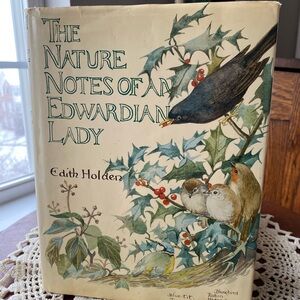 The Nature Notes of an Edwardian Lady Book Edith Holden 1989 EUC